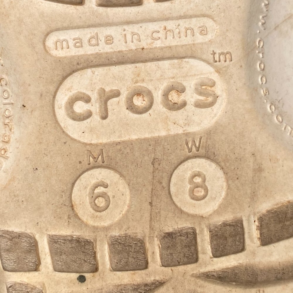 Crocs Stars and Stripes US Flag Print Clogs Women Size 8 - Picture 8 of 8